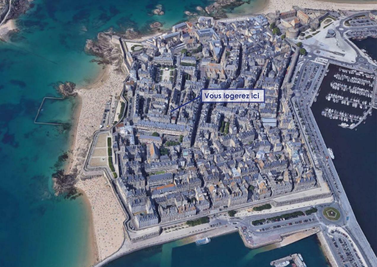 Saint Malo Intra-Muros 아파트 외부 사진